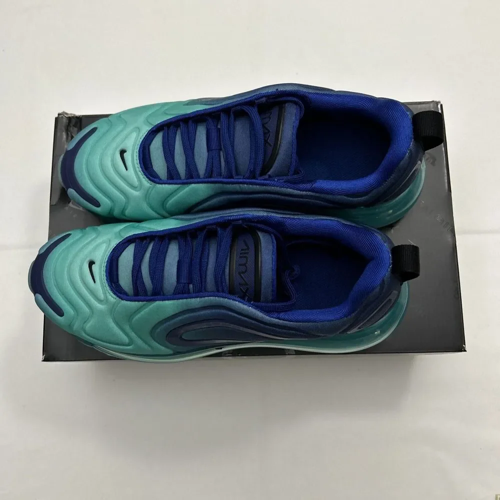 Nike Air Max 720 Youth‎ 6.5 Sea Forest Deep Royal Blue 2951